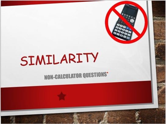 Maths IGCSE Topic 05.05: Similarity - (0607)
